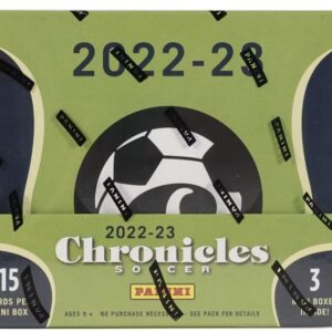 Chronicles Soccer returns for the 2022-23 Season with more than 15 Panini brands combined into one collection!