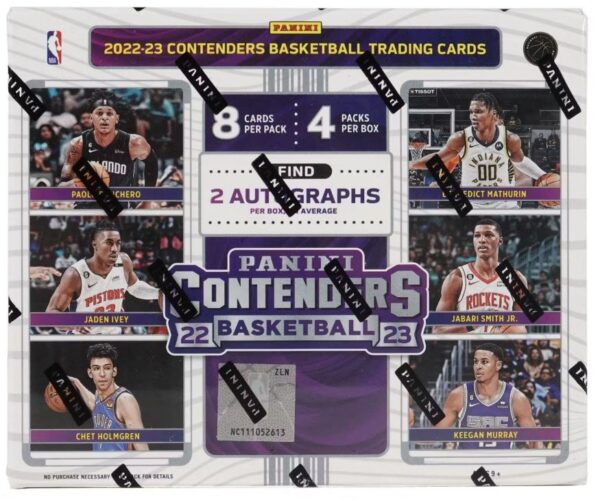 Contenders returns this year with the highly anticipated on-card Rookie Ticket Autographs! Each Hobby box contains 2 Autographs per box on average!
