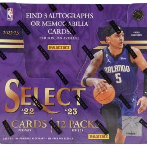 Select basketball returns with its opti-chrome technology and a variety of parallels, autographs, memorabilia and insert cards to chase for every type of collector!