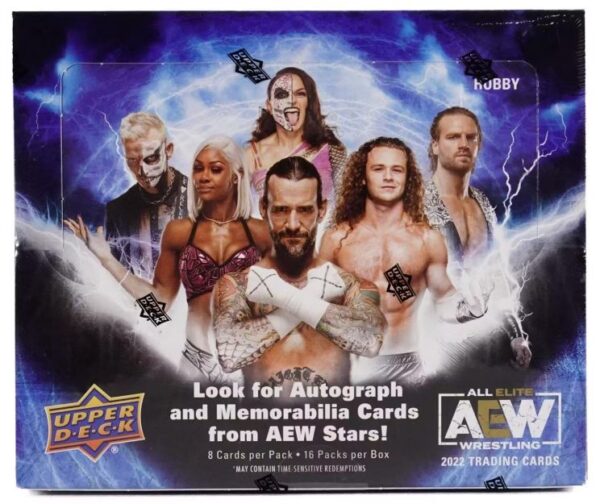 The 2022 edition includes a 100-card base set which consists of three subsets - Wrestlers, Tag Teams and Crew - and features all of the top wrestlers in AEW today