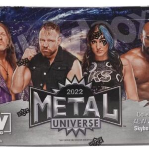 The first-ever AEW Skybox Metal Universe product delivers an impressive lineup of iconic cards to AEW fans and collectors in general.