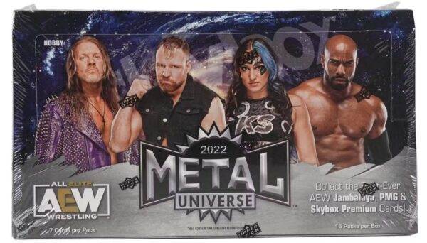 The first-ever AEW Skybox Metal Universe product delivers an impressive lineup of iconic cards to AEW fans and collectors in general.