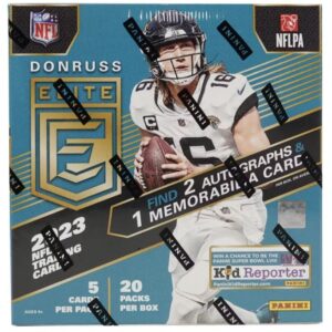 2023 Donruss Elite highlights something for all collectors. Find a newly designed base and rookie set, along with flashy inserts and autographs!