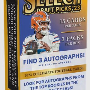 Select makes its Collegiate return with 2023 Select Draft Picks Football! Find Hobby-exclusive Insert sets such as Sparks, Phenomenon, Snapshots, Sensations, Select Numbers, Select Certified Rookies and Turbocharged!
