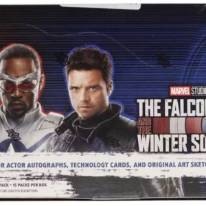 Introducing trading cards from the acclaimed original series on Disney+, Marvel Studios' The Falcon and the Winter Soldier! Discover actor autographs, technology cards and sketch cards!